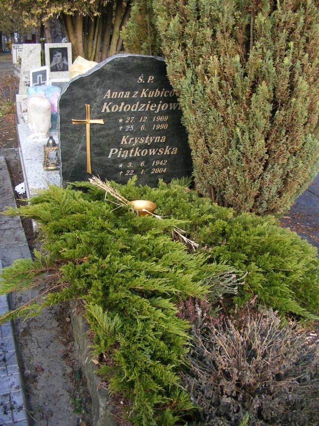 Anna KOŁODZIEJ 1909 Jastrzębie-Zdrój - Grobonet - Wyszukiwarka osób pochowanych