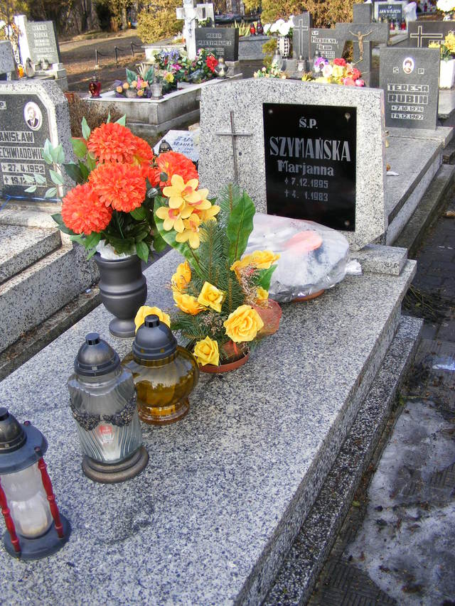 Marianna SZYMAŃSKA 1895 Jastrzębie-Zdrój - Grobonet - Wyszukiwarka osób pochowanych