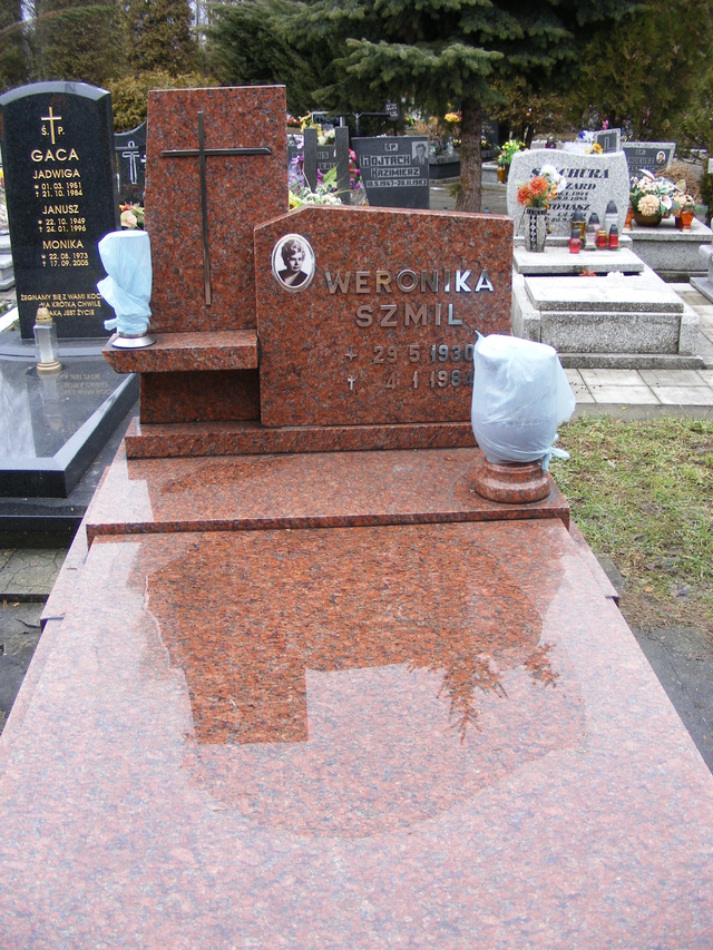 Weronika SZMIL 1930 Jastrzębie-Zdrój - Grobonet - Wyszukiwarka osób pochowanych