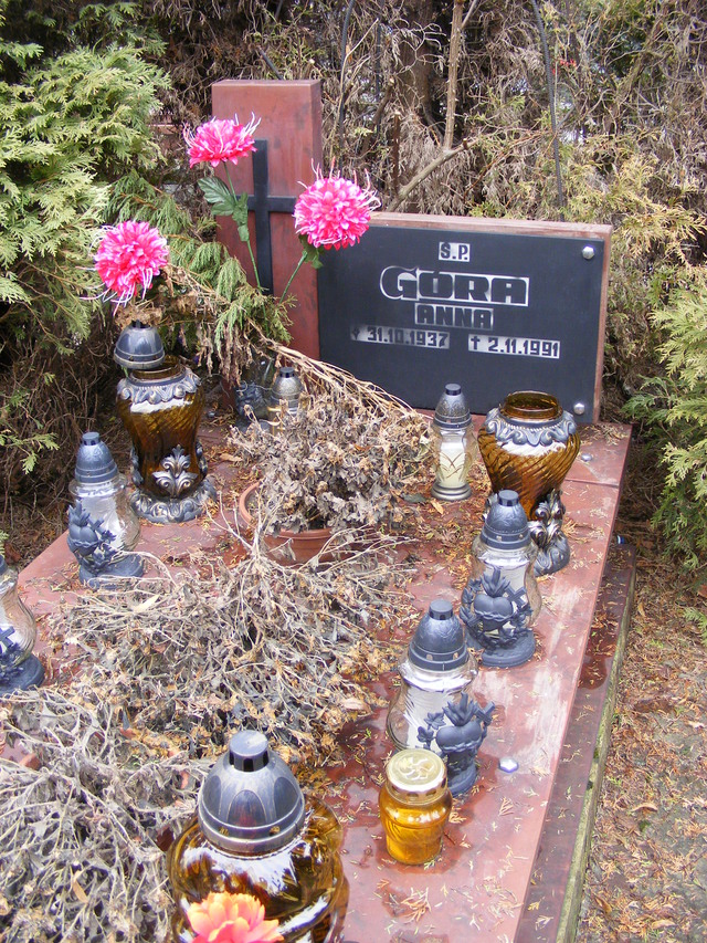 Anna GÓRA 1937 Jastrzębie-Zdrój - Grobonet - Wyszukiwarka osób pochowanych