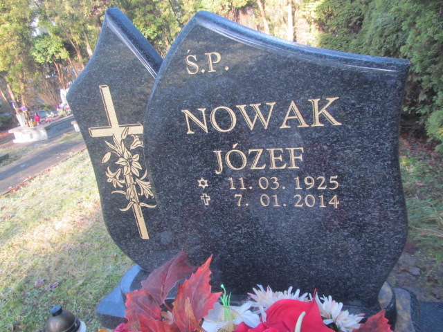 Józef NOWAK 1925 Jastrzębie-Zdrój - Grobonet - Wyszukiwarka osób pochowanych