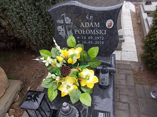 Adam POŁOMSKI 1972 Jastrzębie-Zdrój - Grobonet - Wyszukiwarka osób pochowanych
