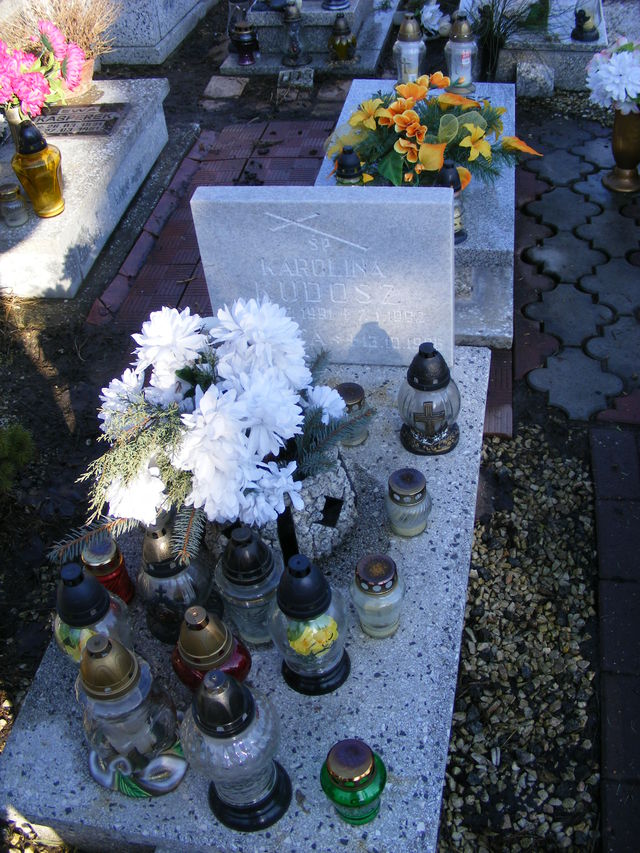 Karolina KUDOSZ 1991 Jastrzębie-Zdrój - Grobonet - Wyszukiwarka osób pochowanych