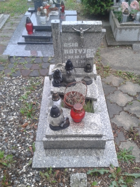 Joanna MATYJAS 1995 Jastrzębie-Zdrój - Grobonet - Wyszukiwarka osób pochowanych