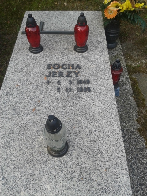 Jerzy SOCHA 1949 Jastrzębie-Zdrój - Grobonet - Wyszukiwarka osób pochowanych