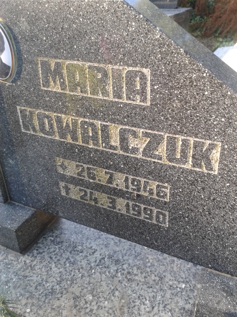 Maria KOWALCZUK 1946 Jastrzębie-Zdrój - Grobonet - Wyszukiwarka osób pochowanych