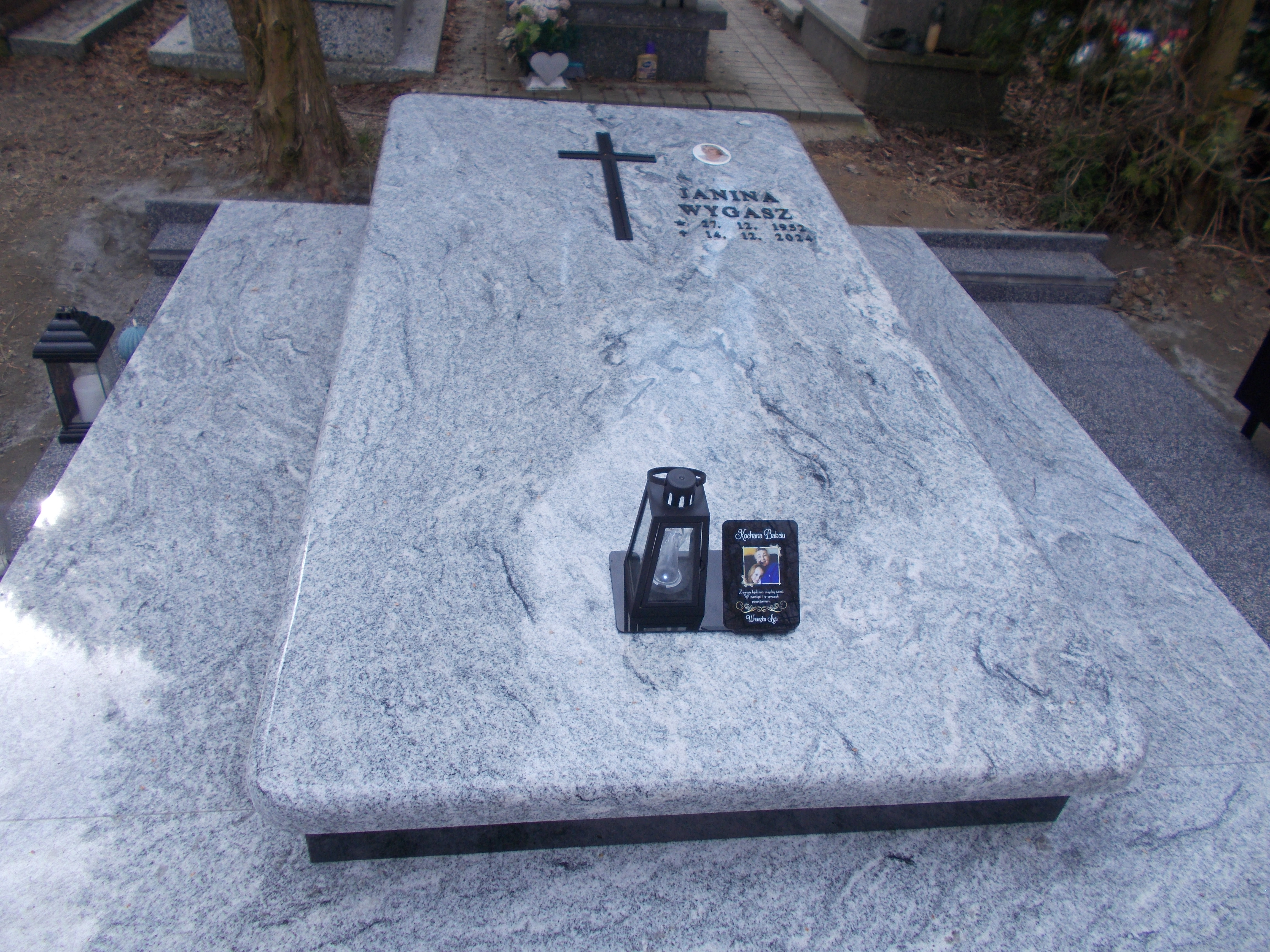 Janina WYGASZ 1952 Jastrzębie-Zdrój - Grobonet - Wyszukiwarka osób pochowanych