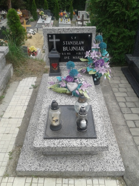 Stanisław BUJNIAK 1915 Jastrzębie-Zdrój - Grobonet - Wyszukiwarka osób pochowanych