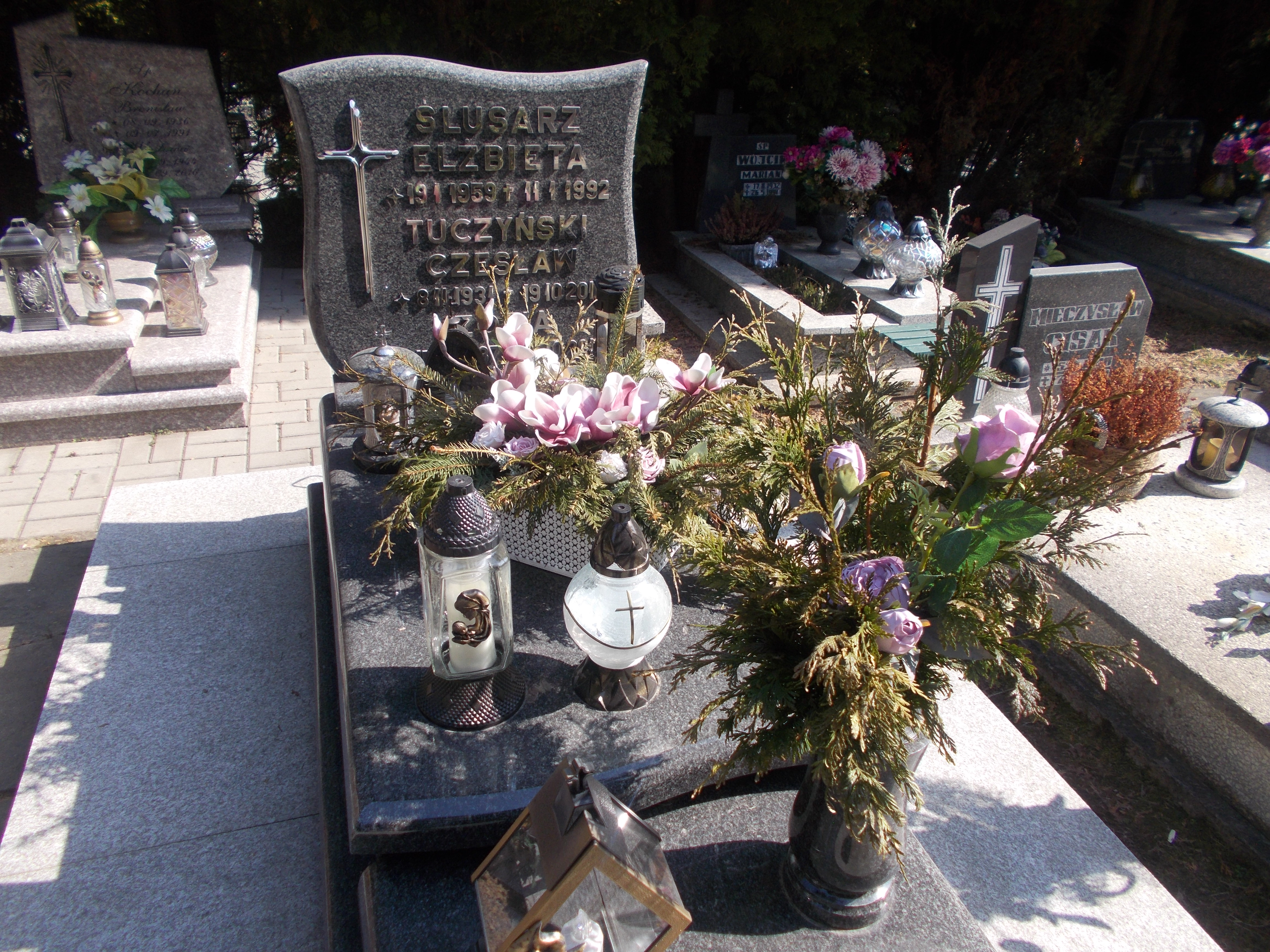 Elżbieta ŚLUSARZ 1959 Jastrzębie-Zdrój - Grobonet - Wyszukiwarka osób pochowanych