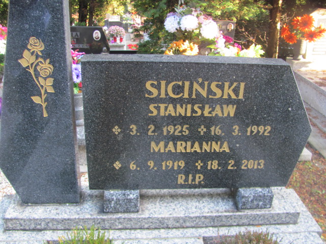 Witold SICIŃSKI 1949 Jastrzębie-Zdrój - Grobonet - Wyszukiwarka osób pochowanych