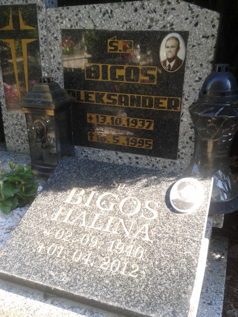 Halina BIGOS 1940 Jastrzębie-Zdrój - Grobonet - Wyszukiwarka osób pochowanych