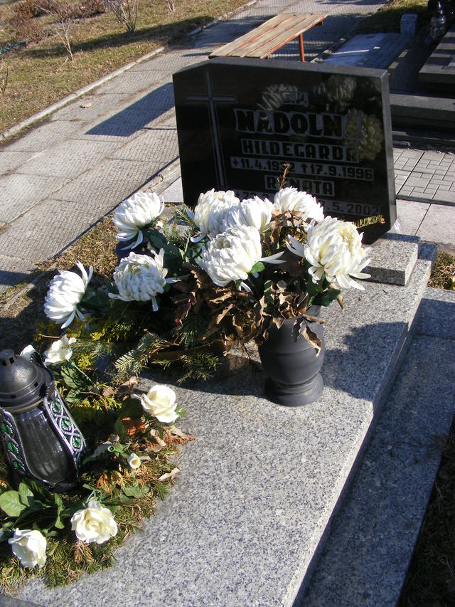 Hildegarda NADOLNA 1932 Jastrzębie-Zdrój - Grobonet - Wyszukiwarka osób pochowanych