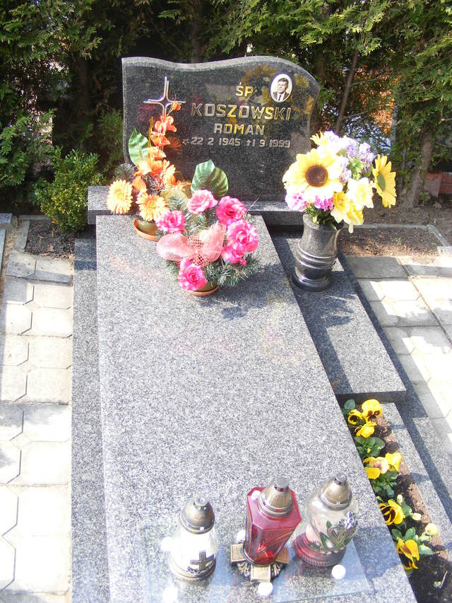 Roman KOSZOWSKI 1945 Jastrzębie-Zdrój - Grobonet - Wyszukiwarka osób pochowanych
