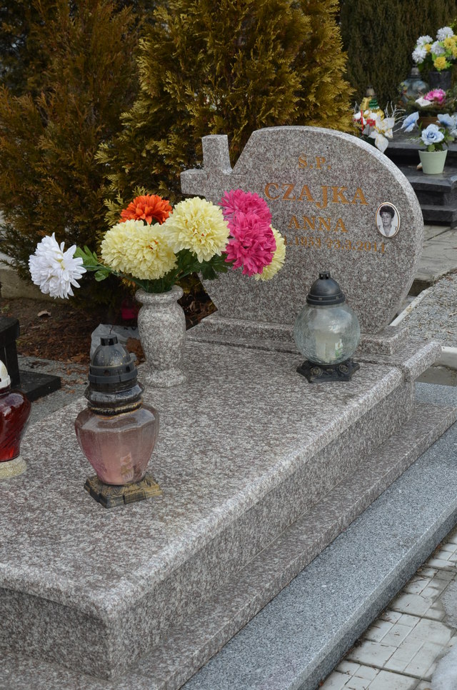 Anna CZAJKA 1953 Jastrzębie-Zdrój - Grobonet - Wyszukiwarka osób pochowanych