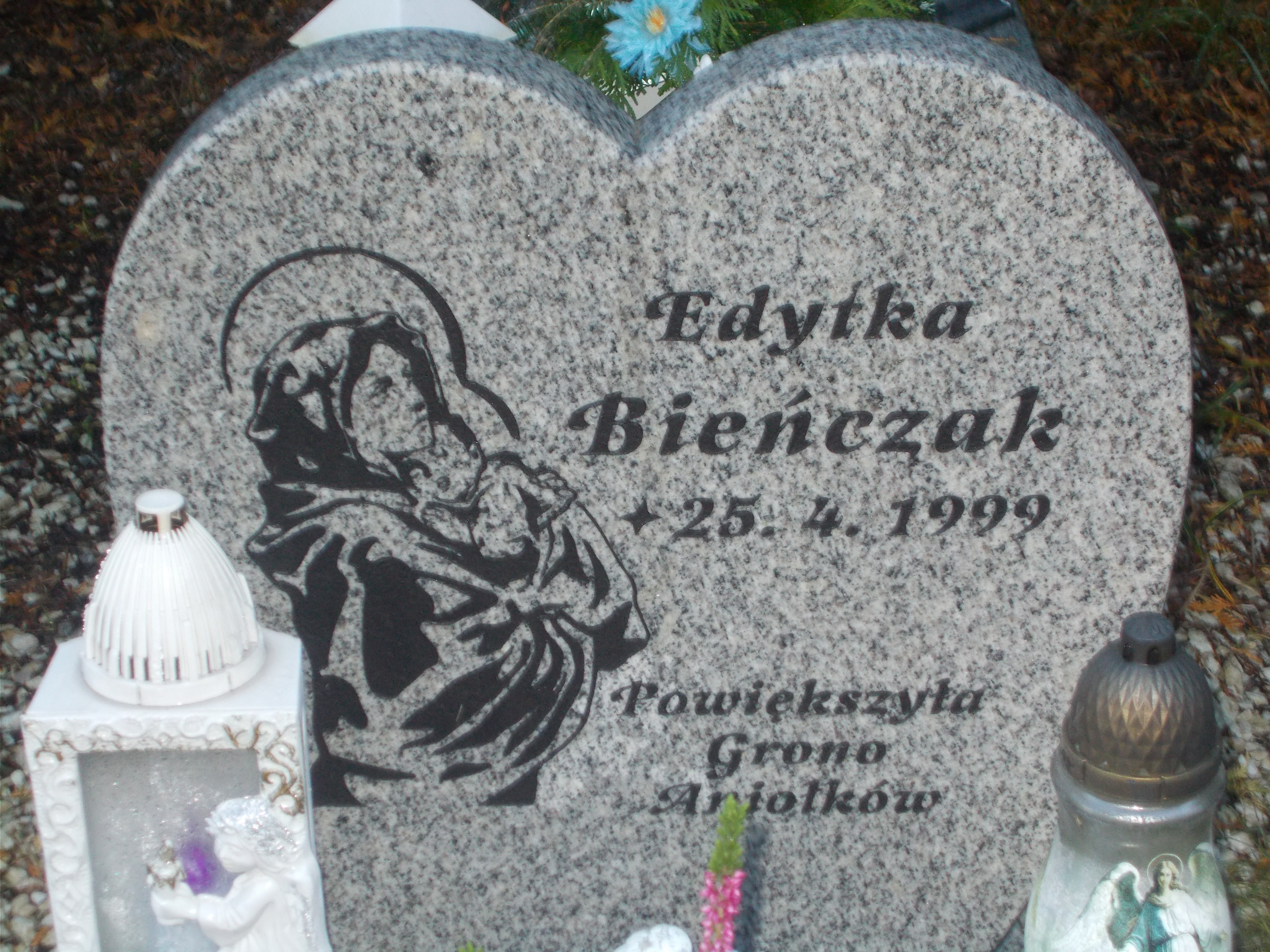 Edyta BIEŃCZAK 1999 Jastrzębie-Zdrój - Grobonet - Wyszukiwarka osób pochowanych