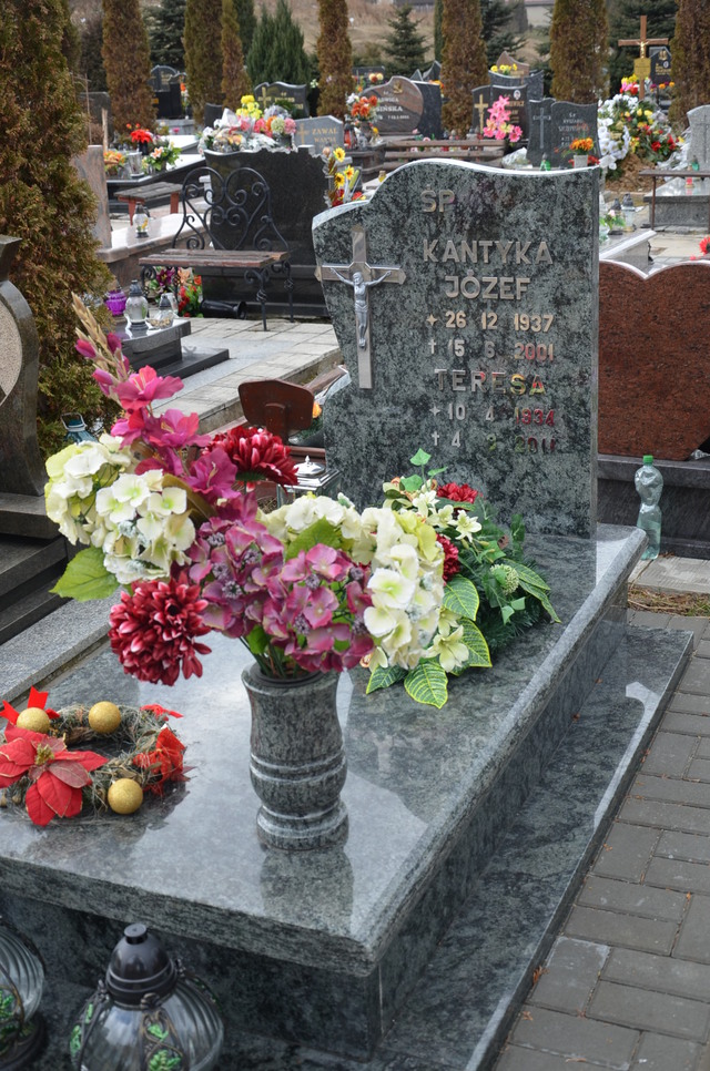 Józef KANTYKA 1937 Jastrzębie-Zdrój - Grobonet - Wyszukiwarka osób pochowanych