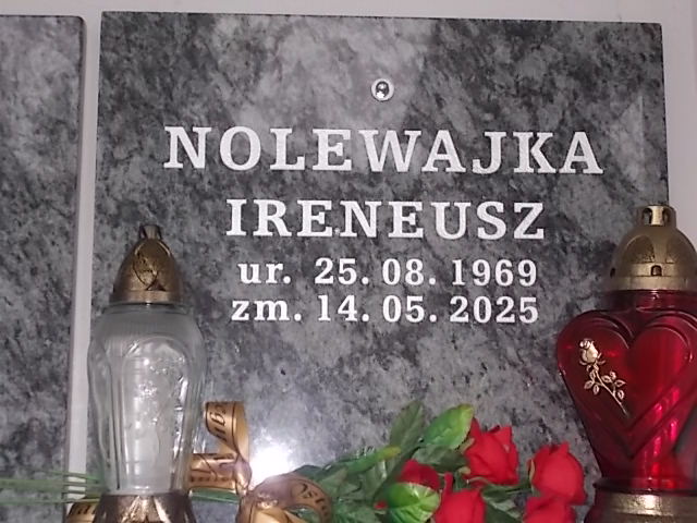 Ireneusz NOLEWAJKA 1969 Jastrzębie-Zdrój - Grobonet - Wyszukiwarka osób pochowanych