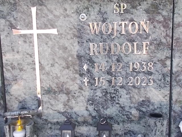 Rudolf WOJTOŃ 1938 Jastrzębie-Zdrój - Grobonet - Wyszukiwarka osób pochowanych