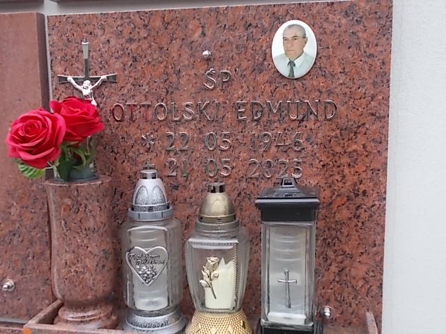 Edmund OTTOLSKI 1946 Jastrzębie-Zdrój - Grobonet - Wyszukiwarka osób pochowanych