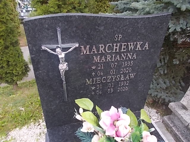 Marianna MARCHEWKA  1935 Jastrzębie-Zdrój - Grobonet - Wyszukiwarka osób pochowanych