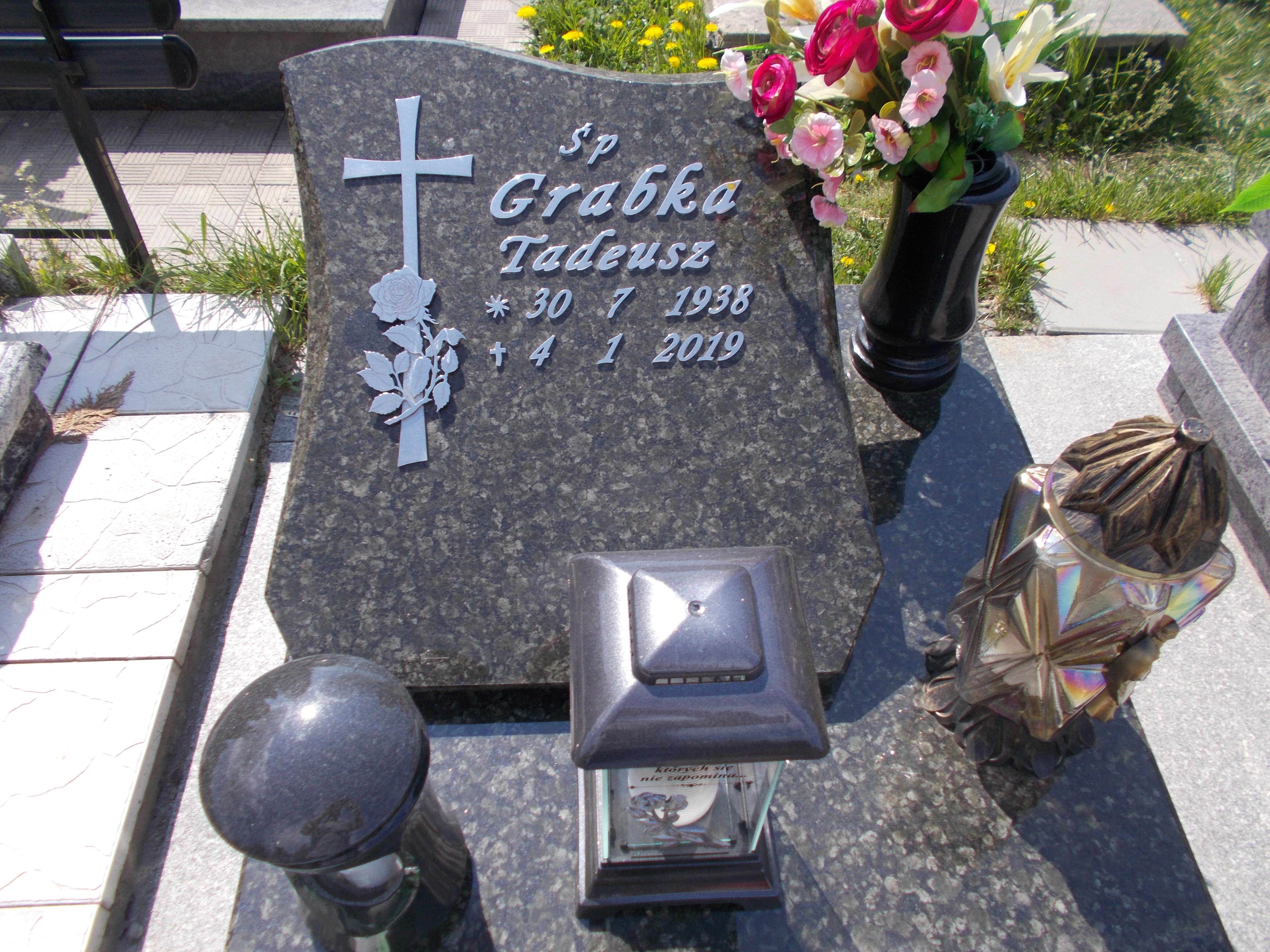 Tadeusz GRABKA 1938 Jastrzębie-Zdrój - Grobonet - Wyszukiwarka osób pochowanych