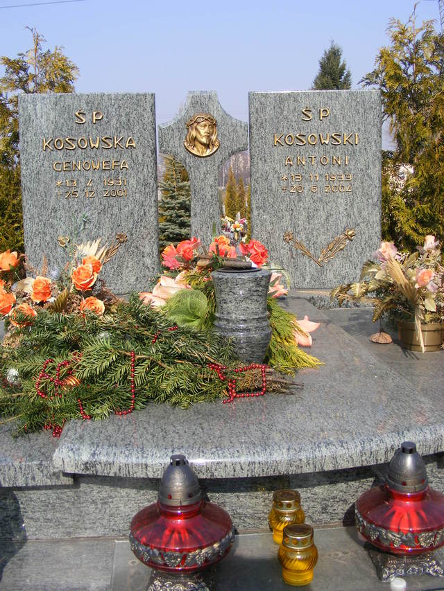 Antoni KOSOWSKI 1933 Jastrzębie-Zdrój - Grobonet - Wyszukiwarka osób pochowanych