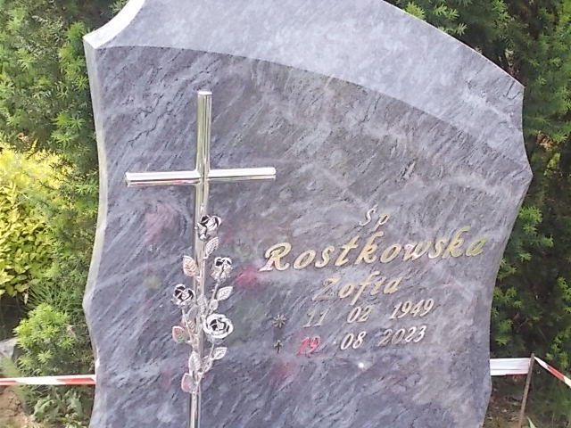 Zofia ROSTKOWSKA 1949 Jastrzębie-Zdrój - Grobonet - Wyszukiwarka osób pochowanych