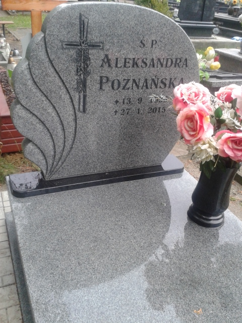 Aleksandra POZNAŃSKA 1936 Jastrzębie-Zdrój - Grobonet - Wyszukiwarka osób pochowanych