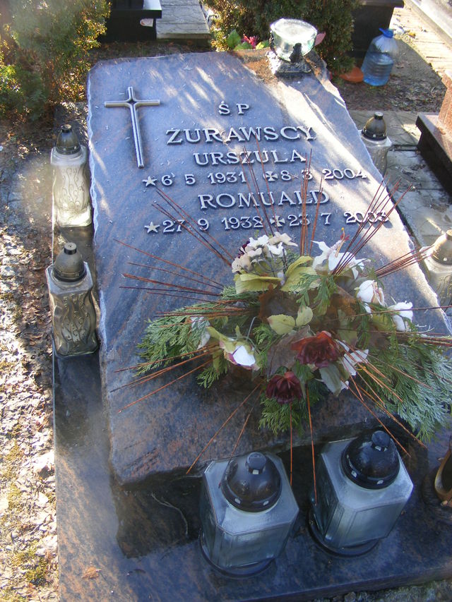 Urszula ŻURAWSKA 1931 Jastrzębie-Zdrój - Grobonet - Wyszukiwarka osób pochowanych