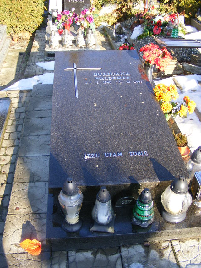 Waldemar BURIGANA 1940 Jastrzębie-Zdrój - Grobonet - Wyszukiwarka osób pochowanych