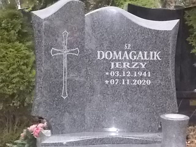 Jerzy DOMAGALIK 1941 Jastrzębie-Zdrój - Grobonet - Wyszukiwarka osób pochowanych