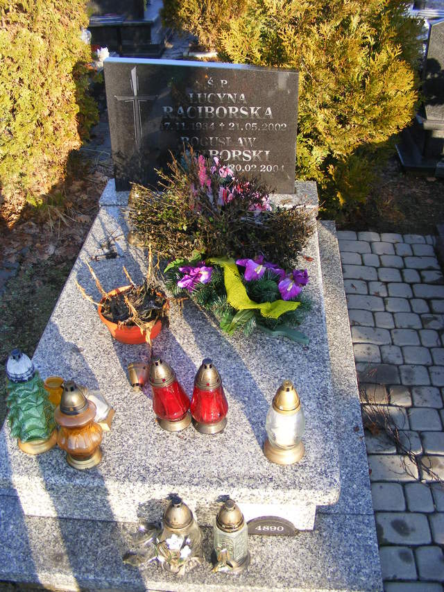 Lucyna RACIBORSKA 1934 Jastrzębie-Zdrój - Grobonet - Wyszukiwarka osób pochowanych