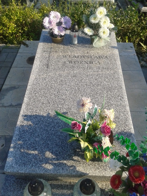 Władysława WOŹNICA 1915 Jastrzębie-Zdrój - Grobonet - Wyszukiwarka osób pochowanych