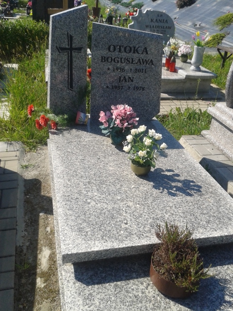 Bogusława OTOKA 1936 Jastrzębie-Zdrój - Grobonet - Wyszukiwarka osób pochowanych