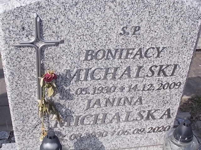 Bonifacy MICHALSKI 1930 Jastrzębie-Zdrój - Grobonet - Wyszukiwarka osób pochowanych
