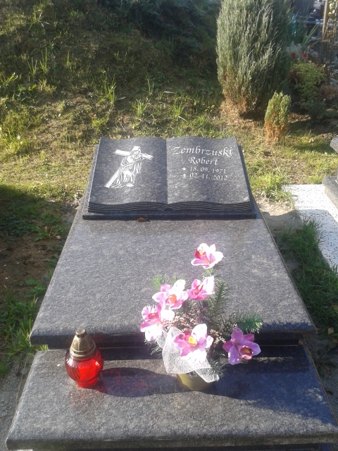 Robert ZEMBRZUSKI 1971 Jastrzębie-Zdrój - Grobonet - Wyszukiwarka osób pochowanych