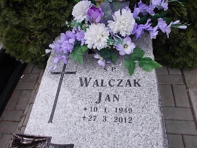 Jan WALCZAK 1949 Jastrzębie-Zdrój - Grobonet - Wyszukiwarka osób pochowanych
