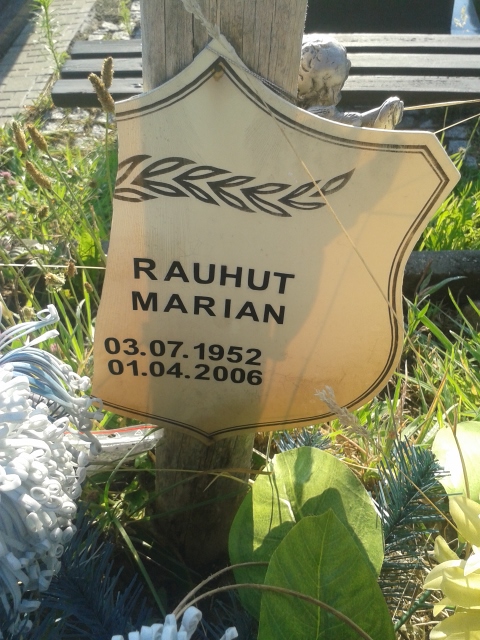 Marian RAUHUT 1952 Jastrzębie-Zdrój - Grobonet - Wyszukiwarka osób pochowanych