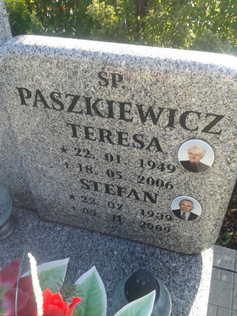 Teresa PASZKIEWICZ 1949 Jastrzębie-Zdrój - Grobonet - Wyszukiwarka osób pochowanych