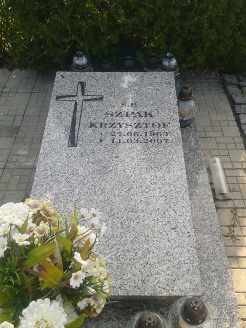 Antoni SZPAK 1939 Jastrzębie-Zdrój - Grobonet - Wyszukiwarka osób pochowanych