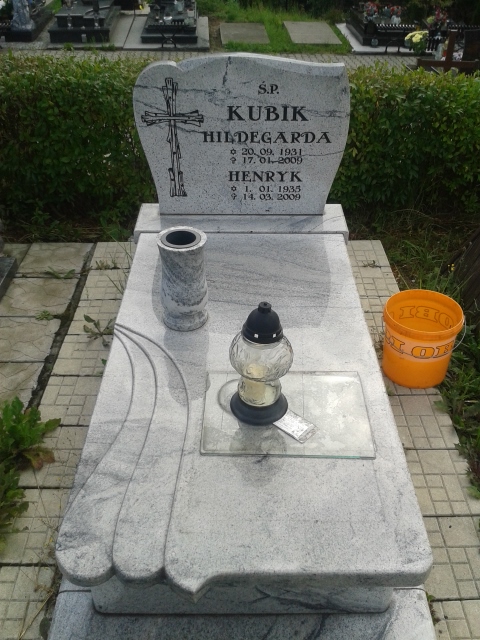 Henryk KUBIK 1935 Jastrzębie-Zdrój - Grobonet - Wyszukiwarka osób pochowanych