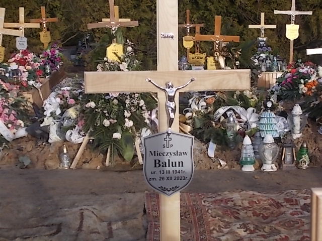 Mieczysław BALUN 1941 Jastrzębie-Zdrój - Grobonet - Wyszukiwarka osób pochowanych