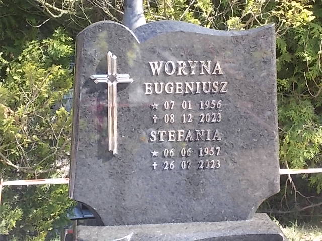 Eugeniusz WORYNA 1956 Jastrzębie-Zdrój - Grobonet - Wyszukiwarka osób pochowanych