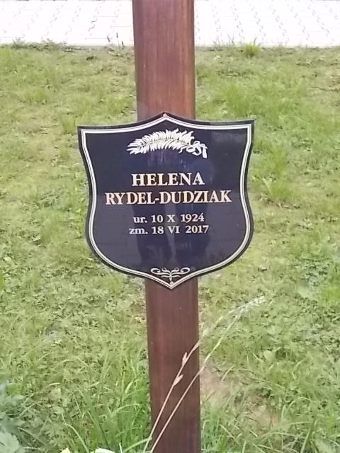 Helena RYDEL-DUDZIAK 1924 Jastrzębie-Zdrój - Grobonet - Wyszukiwarka osób pochowanych
