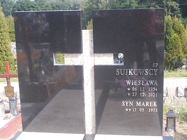 Wiesława SUJKOWSKA 1954 Jastrzębie-Zdrój - Grobonet - Wyszukiwarka osób pochowanych