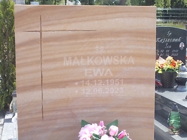 Ewa MAŁKOWSKA 1951 Jastrzębie-Zdrój - Grobonet - Wyszukiwarka osób pochowanych