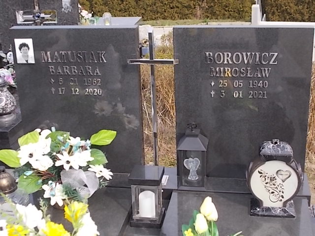 Barbara MATUSIAK 1962 Jastrzębie-Zdrój - Grobonet - Wyszukiwarka osób pochowanych