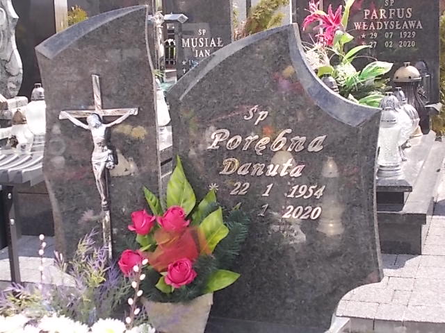 Danuta PORĘBNA 1954 Jastrzębie-Zdrój - Grobonet - Wyszukiwarka osób pochowanych