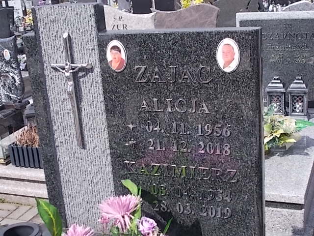 Kazimierz ZAJĄC 1954 Jastrzębie-Zdrój - Grobonet - Wyszukiwarka osób pochowanych