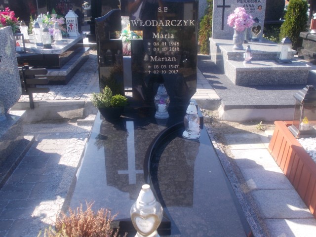 Maria WŁODARCZYK 1948 Jastrzębie-Zdrój - Grobonet - Wyszukiwarka osób pochowanych